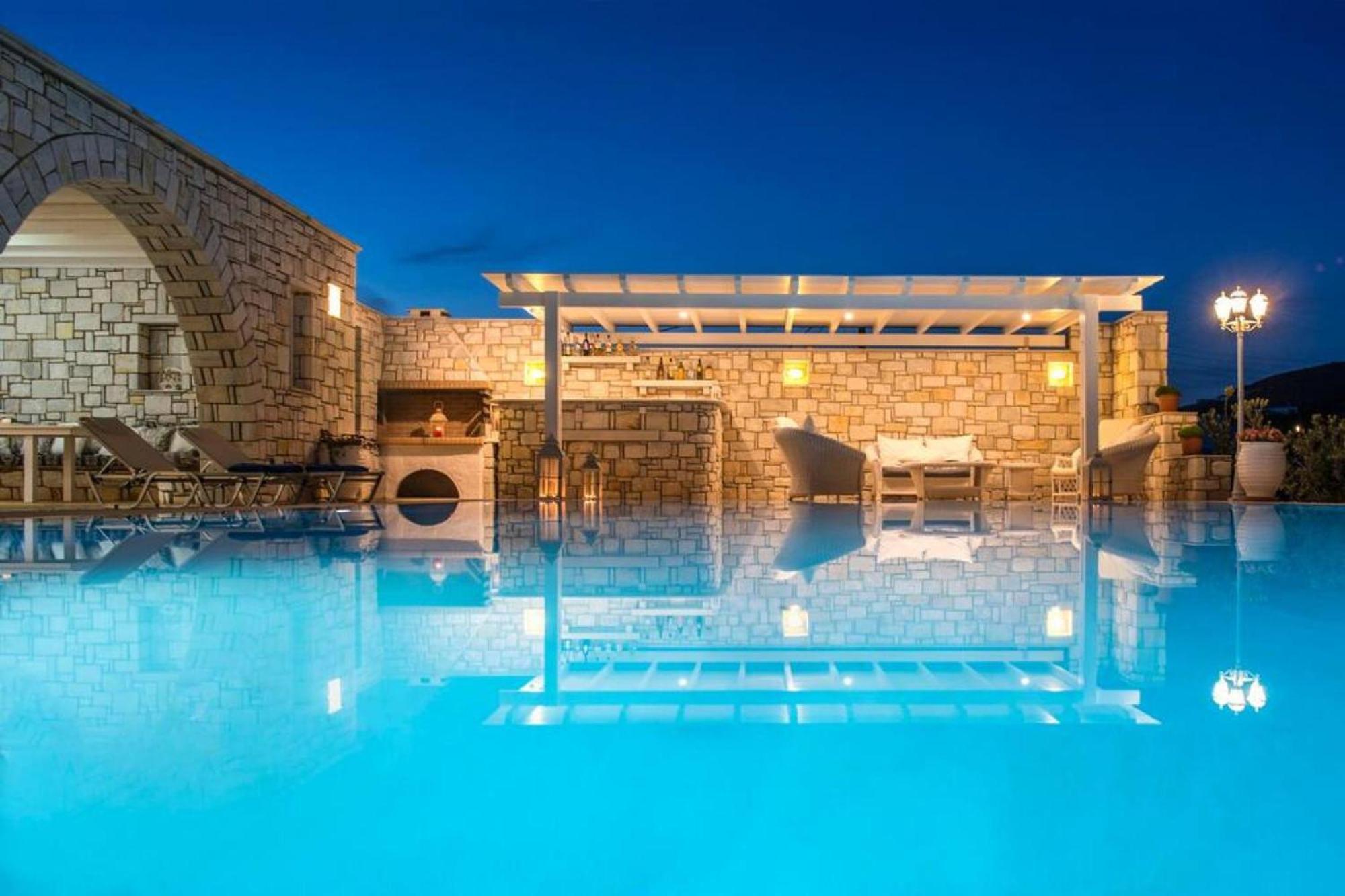 Villa Dionysos In Aliki Eksteriør bilde